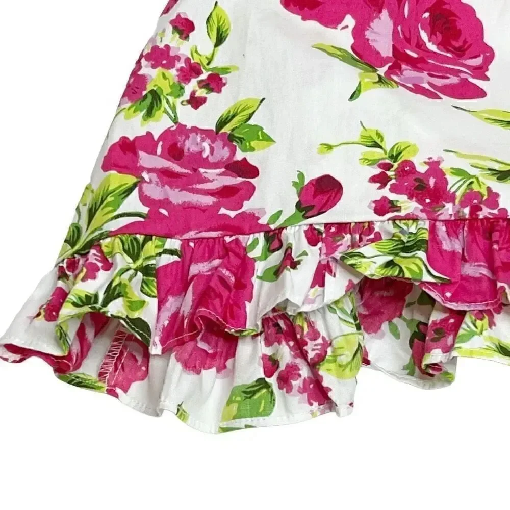 Sophie Rose hot pink floral dress size 6